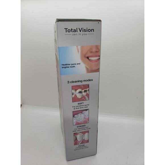 Total Vision Rechargeable Oral Flosser 5.5oz Water Tank Dental USB Waterproof - Picture 5 of 8